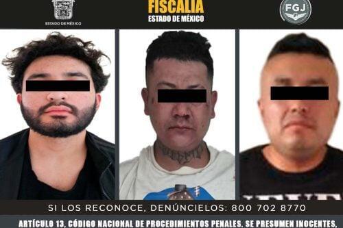Atrapan a 3 asesinos; actuaron en Ixtapaluca y Cuautitlán Izcalli